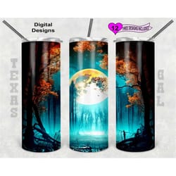 forest tumbler wrap, cross tumbler wrap, watercolor tumbler wrap, 20oz sublimation tumbler png, digital download, seamle