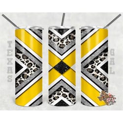 20 oz skinny tumbler yellow sublimation design png instant digital only