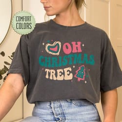 comfort colors christmas cake shirt, little debbie christmas tree cake shirt, tis the