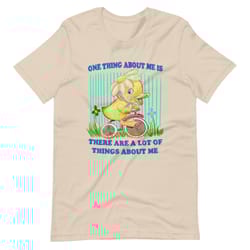 one thing about me unisex tee
