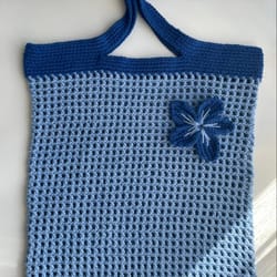 crochet summer bag, crochet tote bag, summer bag tote, handbag, handmade vintage bag