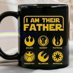 custom name i am their father star wars symbols