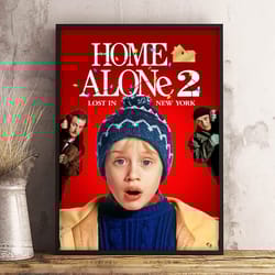 home alone wall art, movie home decor, home alone decoration, movie print, movie poster, home alone poster
