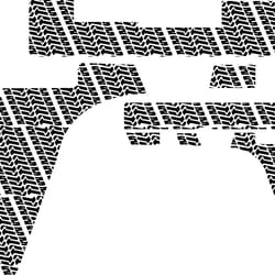 glock 26 gen 3 hand gun template design 4 vector file vector file.black white vector outline or line art file