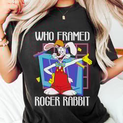 retro 90s who framed roger rabbit shirt / disne