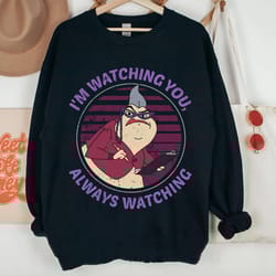 retro roz im always watching you sweatshirt / m