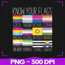 know your flags png, gay pride flag png, lgbt png, sublimation, png files, sublimation png, png, digital download