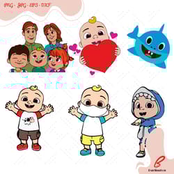 cocomelon jj baby svg bundle, trending svg, cocome