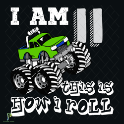 i am 11 this is how i roll svg, birthday svg, 11