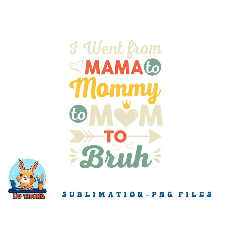 Funny Mothers Day design I Went from Mama for wife and mom png, digital download copy.jpg