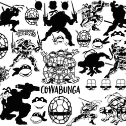 teenage mutant ninja turtles svg, teenage mutant ninja turtles png dxf