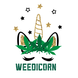weedicorn svg, trending svg, cannabis svg, svg clipart, silhouette svg, silhouette svg fies