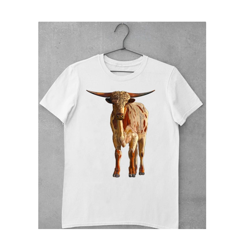 Texas Longhorn Calf Png Sublimation Design,Texas Longhorn Png,Calf Png,Animals Png,Printable Cute Animal Image For Wall Art,Digital Download - 2.jpg