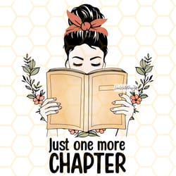 just one more chapter png book lover png reading