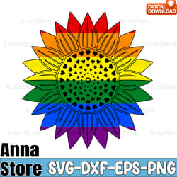 pride lgbt sunflower svg, lgbtq day svg,lesbian svg , gay svg, bisexual svg, transgender svg, queer svg,pride svg,questi
