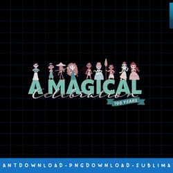 disney 100 anniversary princess a magical celebration d100 png, sublimate, digital print