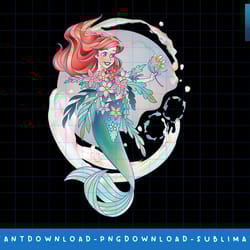 disney 100 platinum princess collection ariel d100 png, sublimate, digital print