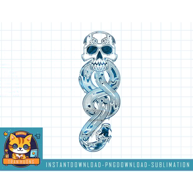 Harry Potter Death Eater Dark Mark Logo png, sublimate, digital download.jpg