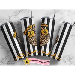 halloween 20 oz skinny tumbler spooky vibes sublimation design png, digital, autumn design, witchy vibes tumbler, spooky