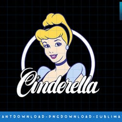 disney cinderella classic princess png, sublimate, digital print