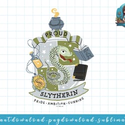 harry potter deathly hallows 2 proud slytherin badge png, sublimate, digital download