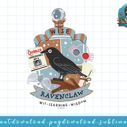harry potter deathly hallows 2 wise ravenclaw badge png, sublimate, digital download