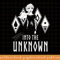 disney frozen 2 elsa into the unknown png, sublidisney frozen 2 elsa snow queen portrait png, sublmate, digital download
