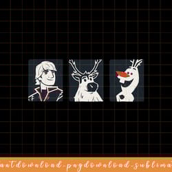 disney frozen 2 kristoff, sven, and olaf png, sublimate, digital download