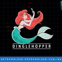 disney princess ariel dinglehopper png, sublimate, digital print