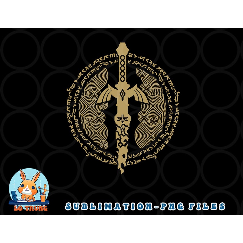 The Legend of Zelda Tears Of The Kingdom Master Sword Logo png, digital download copy.jpg