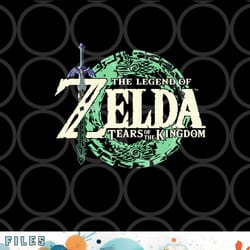 the legend of zelda tears of the kingdom official logo png, digital download copy