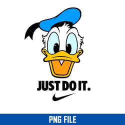 donald duck nike png, donald swoosh png, nike logo png, donald duck png digital file