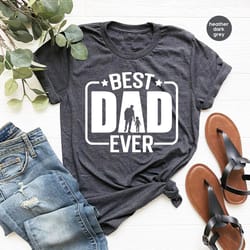 fathers day shirt, fathers day gifts, dad shirt, dad and son graphic tees, gift from daughter, gift from son, best dad e