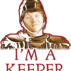 harry potter ron weasley i m a keeper portrait t-shirt.pngharry potter ron weasley i m a keeper portrait t-shirt