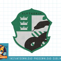 harry potter slytherin four square shield crest png, sublimate, digital download