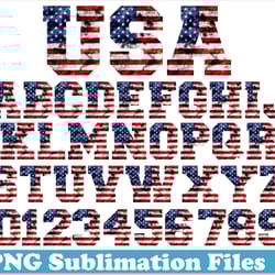 usa flag grunge letters and numbers png files | usa flag font png, american flag letters patriotic 4th of july png usa