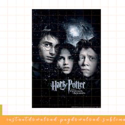 harry potter prisoner of azkaban harry ron hermione poster png, sublimate, digital download