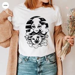 weed shirt, cannabis sweatshirt, funny shirt, marijuana t-shirt, stoner shirt, funny weed graphic tees, gift for her, gi