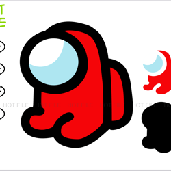 among us baby red svg layered, among us svg, among us png, among us vector, among us png, among us shirt svg