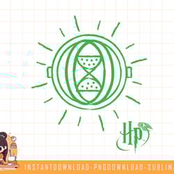 harry potter time turner line art left chest png, sublimate, digital download