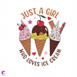 a girl loves ice cream svg, trending svg, a girl svg, ice cream svg, ice cream l