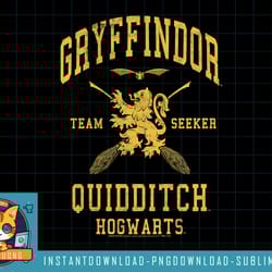 kids harry potter gryffindor team seeker quidditch youth png, sublimate, digital download