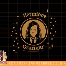 kids harry potter hermione granger simple portrait png, sublimate, digital download
