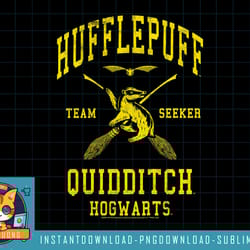 kids harry potter hufflepuff team seeker quidditch youth png, sublimate, digital download