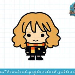 kids harry potter hermione granger cute cartoon style portrait png, sublimate, digital download