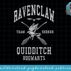 kids harry potter ravenclaw team seeker text png, sublimate, digital download