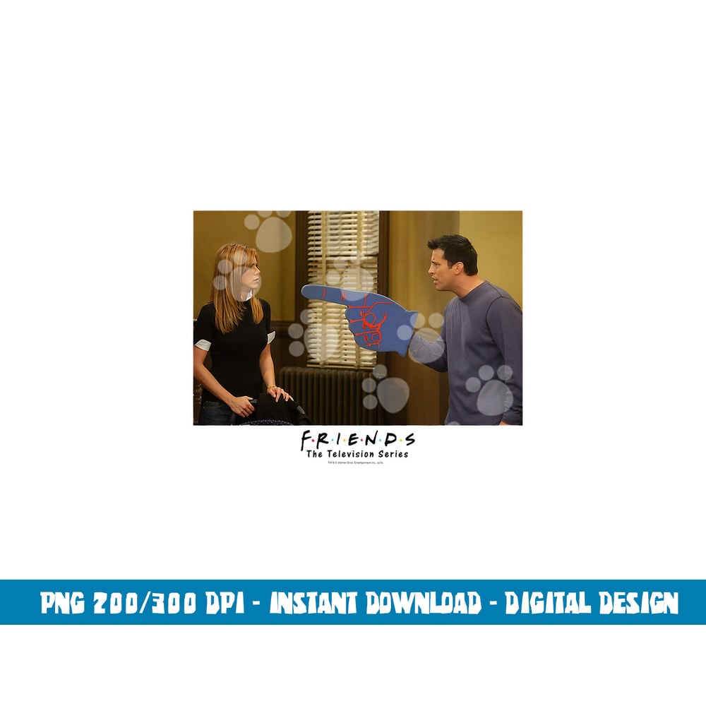 Friends Big Finger png, sublimation .jpg