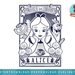 disney alice in wonderland png, sublimation, digital download