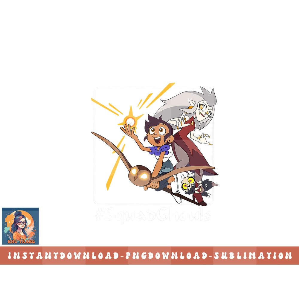 Disney Channel The Owl House SquadGhouls png, sublimation, digital download.jpg