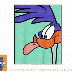 kids looney tunes road runner portrait png, sublimation, digital download